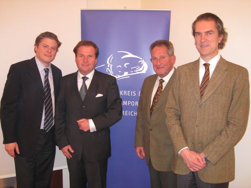 im Bild v.l.n.r.: Pesau , Pils, Leißing, Natmessnig