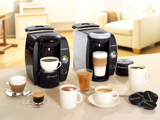 Bosch Tassimo schwarz silber