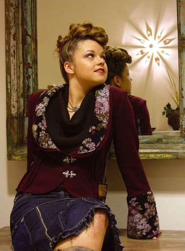 Vorschau Bild von Walkjacke "Romantik style" by STILSICHER