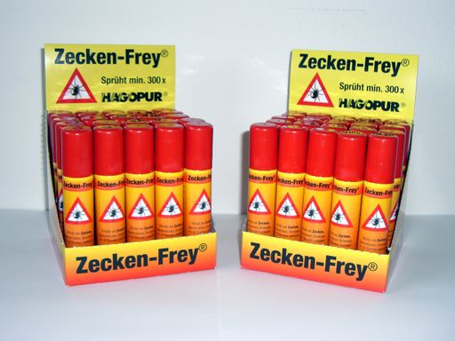  Mit dem Produkt Zecken-Frey(R) reagiert die Firma Hagopur AG, Hersteller des vom ADAC empfohlenen Duftzauns zur Vermeidung von Wildunfällen, auf die immer größer werdenden Risiken der Krankheitsübertragungen durch Zecken. Gegen FSME (Frühsommer-Meningoenzephalitis) kann man sich impfen lassen; gegen Borreliose jedoch, eine tückische Infektionskrankheit, die oft sehr spät oder gar nicht erkannt wird, gibt es nur eine Sicherheit: Sich vor dem Zeckenbiss schützen.