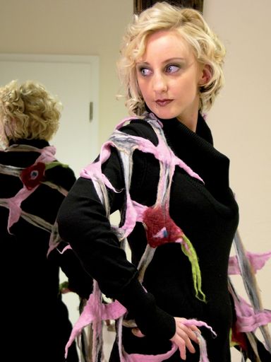 Vorschau Bild von Filzschal "Merino - superweich" aus der aktuellen "Schmück Dich! - Kollektion"