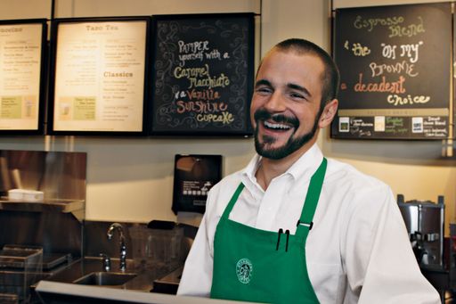 Vorschau Bild von Bei Starbucks kann jeder - ganz individuell - sein persönliches Lieblingsgetränk kreieren.
