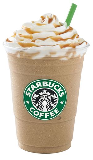 Vorschau Bild von Caramel Frappuccino - eine von vielen geschmackvollen Starbucks Kaffeekreationen