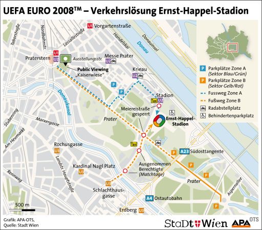 Vorschau Bild von Verkehrslösung Ernst-Happel-Stadion