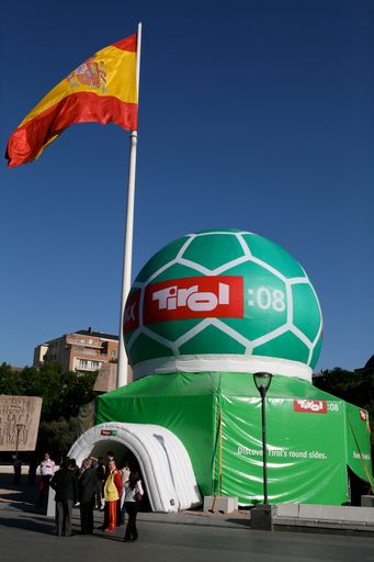 Vorschau Bild von In Madrid sorgte der Tirol Dome für großes Aufsehen.