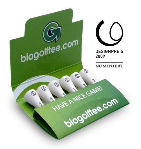 Vorschau Bild von Matchbook - BioGolfTee Werbefoto