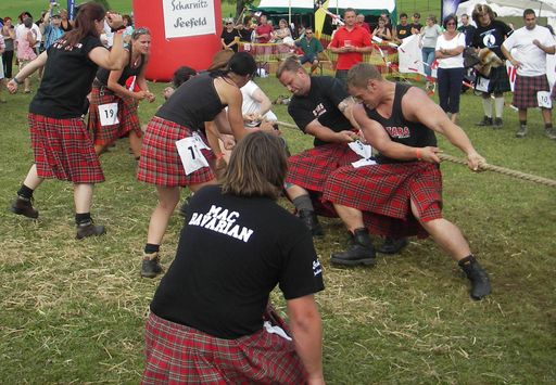 Highland Games in Seefeld vom 18. bis 19. Juli 2008