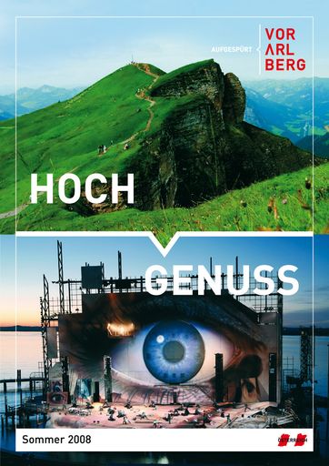  Das Titelbild des Vorarlberg-Sommerjournals.