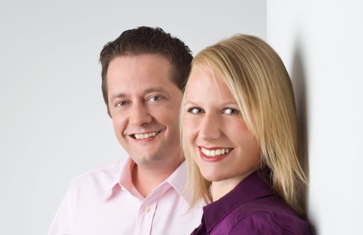 (v.l.n.r.) Joey Fellner und Daniela Soykan