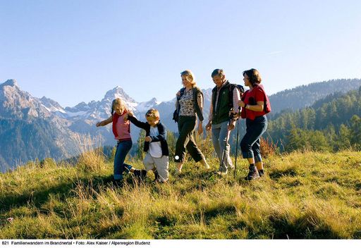  Familienwanderung in Vorarlberg.