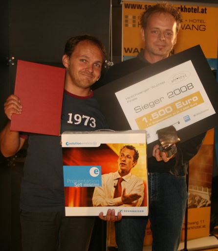 Kabarett-Duo Blözinger gewinnt Hirschwanger Wuchtel