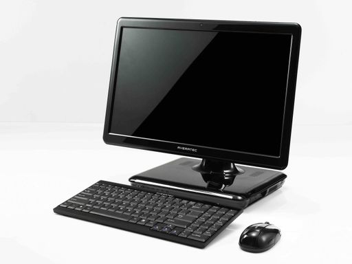  Das TriGem AVERATEC A1: 18,4" All in One NetTop PC Weltneuheit auf ATOM-Prozessor Basis. Im AVERATEC A1 sind die besten Elemente aus der NoteBook und DeskTop-PC Welt vereinigt: Mobil,flexibel und elegant! Die Verwendung dieses Bildes ist für redaktionelle Zwecke honorarfrei. Abdruck bitte unter Quellenangabe: "obs/TriGem GmbH".