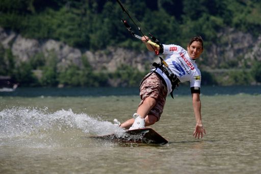 Vorschau Bild von Kitesurfer in Action