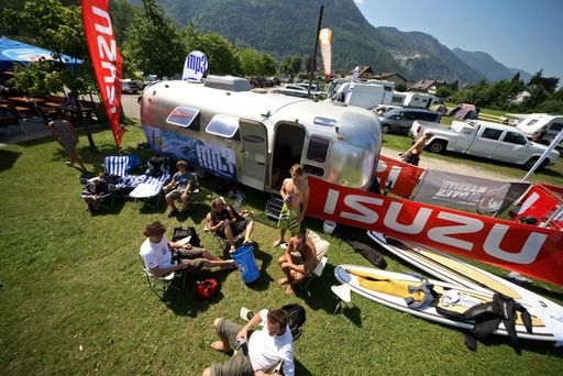 Vorschau Bild von Kitesurfer in Action