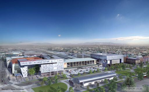 Vorschau Bild von Visualisierung BahnhofCity Wien West