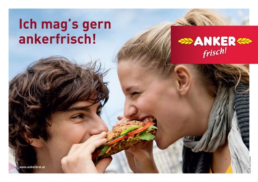 Neuer Markenauftritt von Ankerbrot mit sympathischen Sujets.
