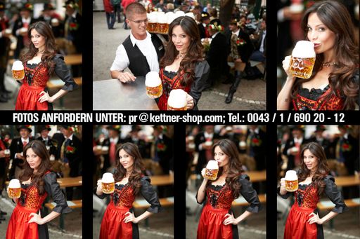 Vorschau Bild von Die hübsche "Bauer sucht Frau" Moderatorin Katrin Lampe ist auch heuer wieder Kettner-Testimonial im aktuellen Herbstkatalog.