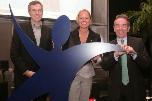 DDr. Christoph Thun-Hohenstein (Geschäftsführer departure wirtschaft, kunst und kultur GmbH), Dr. Petra Stolba (Geschäftsführerin der Österreich Werbung) und Christian Mutschlechner (Leiter Vienna Convention Bureau)