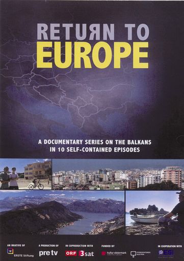  pre tv Videoproduktion gewinnt "Erasmus EuroMedia Grand Award 2008", den Hauptpreis der ESEC mit der Dokumentarreihe "Balkan Express - Rückkehr nach Europa". Im Bild: Infoblatt zur Dokumentarreihe "Balkan Express - Return to Europe"