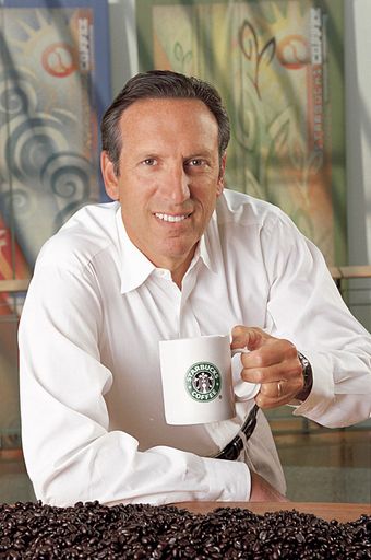 Vorschau Bild von Howard Schultz, Chairman, President und CEO von Starbucks