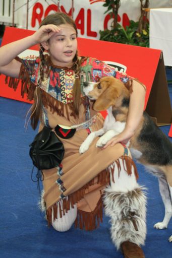 Großen Spaß  Für Kind und Hund beim Dogdancing Turnier