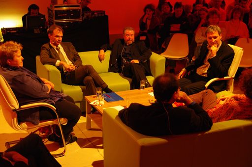 DiskutantInnen bei der science lounge