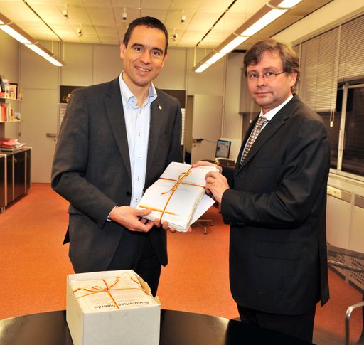 Im Bild: Landesparteiobmann LHStv. Uwe Scheuch, ORF-GD Alexander Wrabetz
