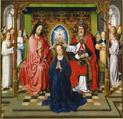 Vorschau Bild von Dierc Bouts, Marienkrönung (um 1450)