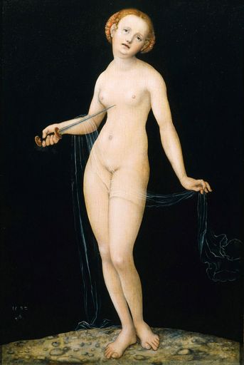 Lucas Cranach d. Ä., Lucretia (1532 datiert)