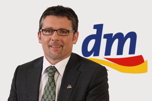 Hubert Krabichler, in der dm Geschäftsleitung ab sofort zuständig für das Ressort Logistik.