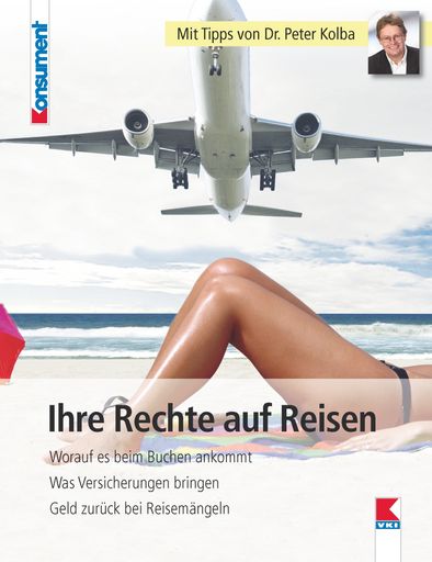 Cover "Konsument"-Ratgeber "Ihre Rechte auf Reisen"