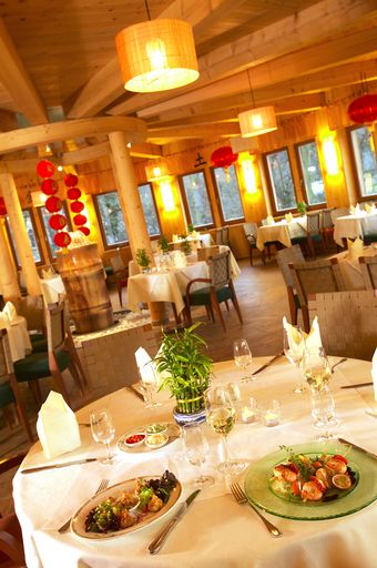  Das Restaurant "Roter Panda" verwöhnt
