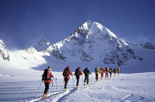  Skitour zum König der Hohen Tauern, Großglockner, 3.798 m.
