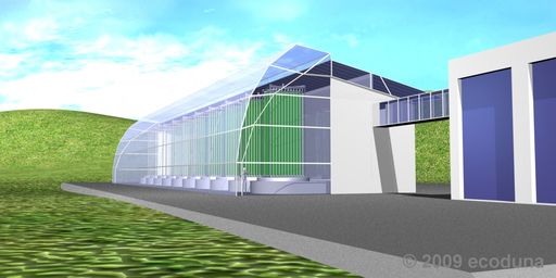 Vorschau Bild von Entwurf der geplanten Pilotanlage zur Zucht von Algen