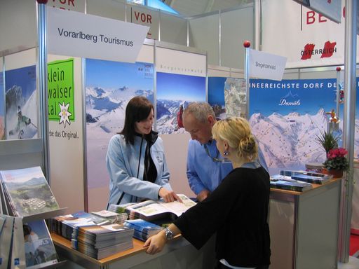 Gelungener Auftritt unter von Alpenregion Bludenz, Kleinwalsertal, Bregenzerwald, Damüls und Vorarlberg-Tourismus unter einem Vorarlberg-Dach bei der CMT in Stuttgart.