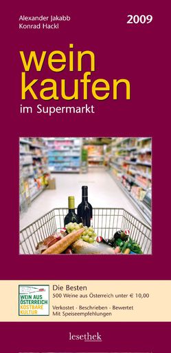 Vorschau Bild von Im Bild: Cover von "weinkaufen im Supermarkt 2009"