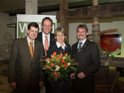  vlnr: Christoph Madl, DI Hannes Weitschacher, Landesrätin Dr. Petra Bohuslav, LAbg. Mag. Karl Wilfing