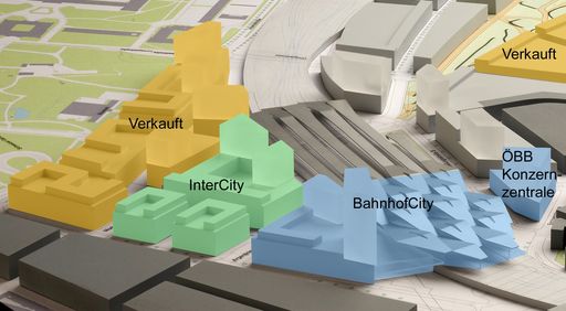  ÖBB-Immobilienmanagement sucht Käufer für „InterCity“ am Hauptbahnhof