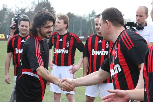 ACM Spieler Gattuso begrüßt bwin Pokerspieler