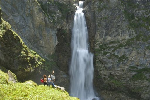 Gößnitz-Wasserfall bei Heiligenblut am Großglockner - mächtig und symbolträchtig