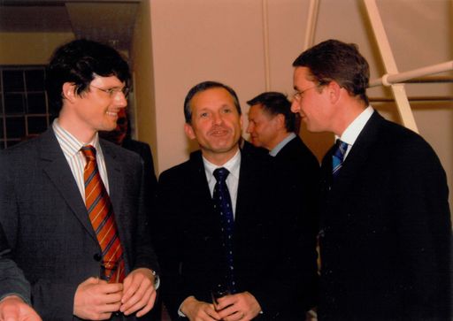 Abschiedsfeier des BMI für Strassers Kabinettschef Christoph Ulmer aus dem Jahr 2004, bei der auch Mensdorff anwesend war