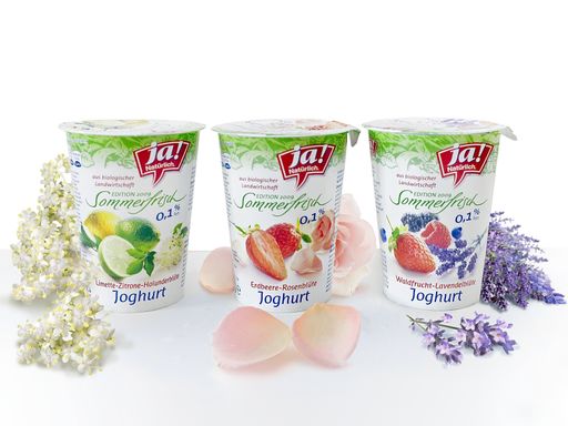 Blüten im Joghurt? Ja! Natürlich
