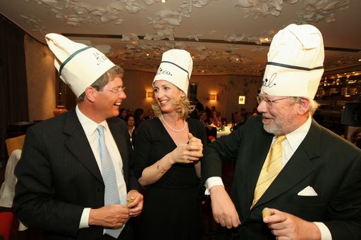 Karl Hohenlohe, Martina Hohenlohe, Emil Underberg(v.l.n.r.)