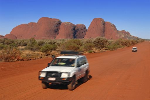 Vorschau Bild von Allradpiste im australischen Outback