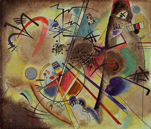 Kleiner Traum in Rot, 1925
Kunstmuseum Bern, Schenkung Nina Kandinsky