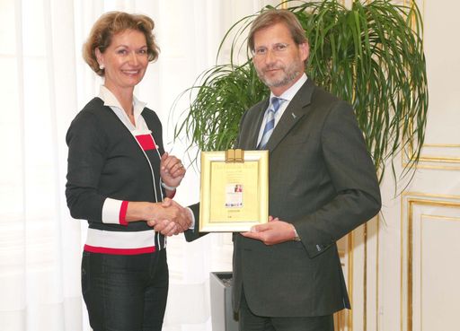 Bundesminister Dr. Johannes Hahn und Dr. Luise Maria Sommer
