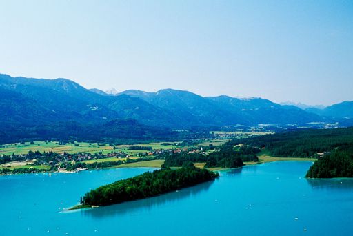 Faaker See in der Region Villach, Kärnten