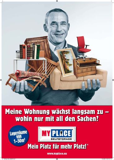In Zusammenarbeit mit MediaCom wurde ein umfassender Mediaplan für Österreich, Deutschland und Schweiz entwickelt, in dem neben der Haushaltsdirektverteilung der Werbefolder auch Print, Online und Out of Home im Mittelpunkt stehen. Im Bild: Plakatkampagne Österreich.