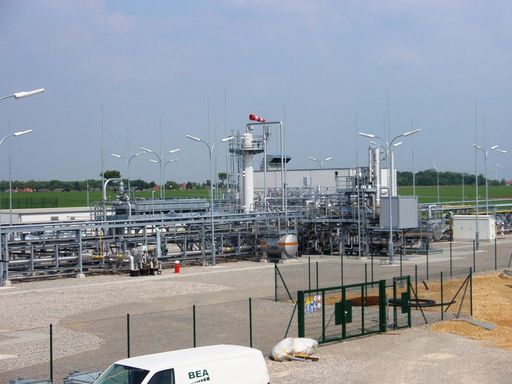 Vorschau Bild von Die zentrale Gastrocknungsanlage „Reyersdorf“ wurde mit den Erfahrungen aus Strasshof in 5 Monaten errichtet.