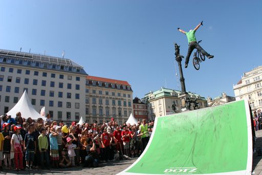  BMX und weitere Trendsportarten stehen beim X Kids Day in Minopolis am 2. Juni am Programm
